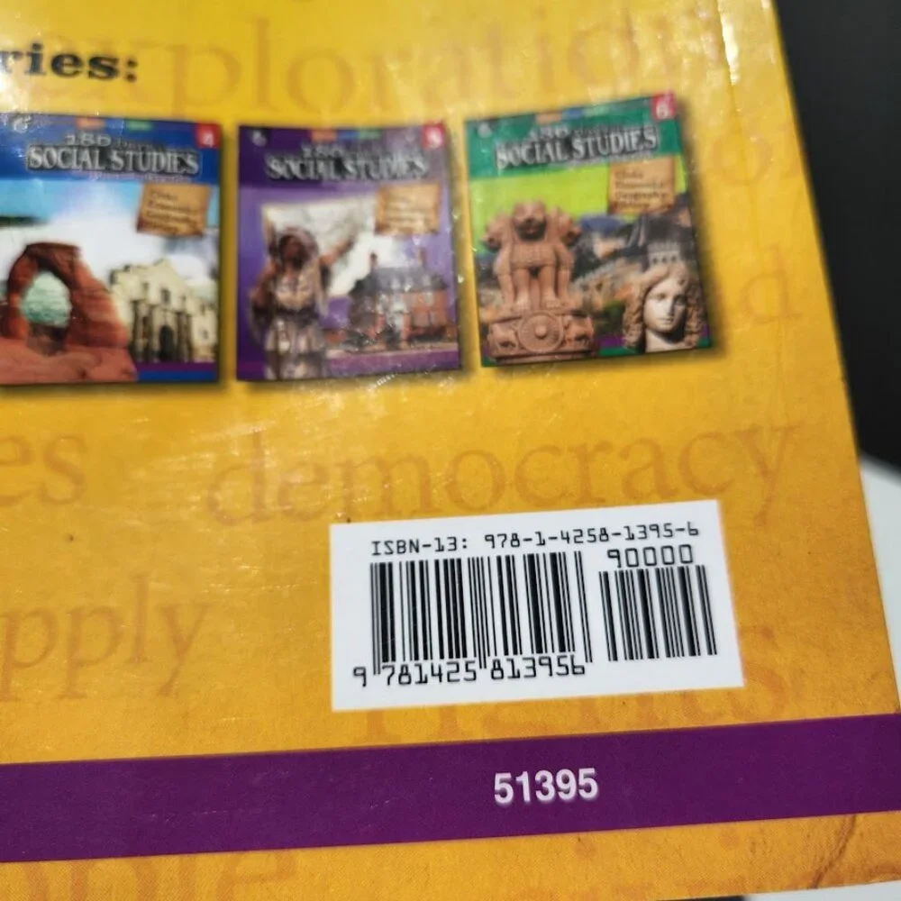 NEW 180 Days of Social Studies 3rd Grade Workbook Book Classroom Homeschool Prac